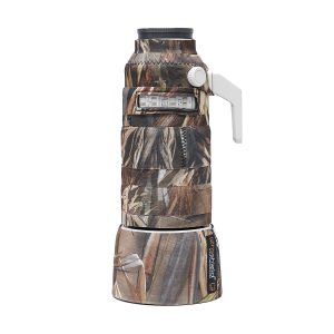 Tuskr Lens Cover for Sony FE 100-400mm f/4.5-5.6 G OSS (Dry Forest Camouflage)