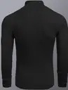 Men Striped High Neck Wool Blend T-Shirt - Image 5